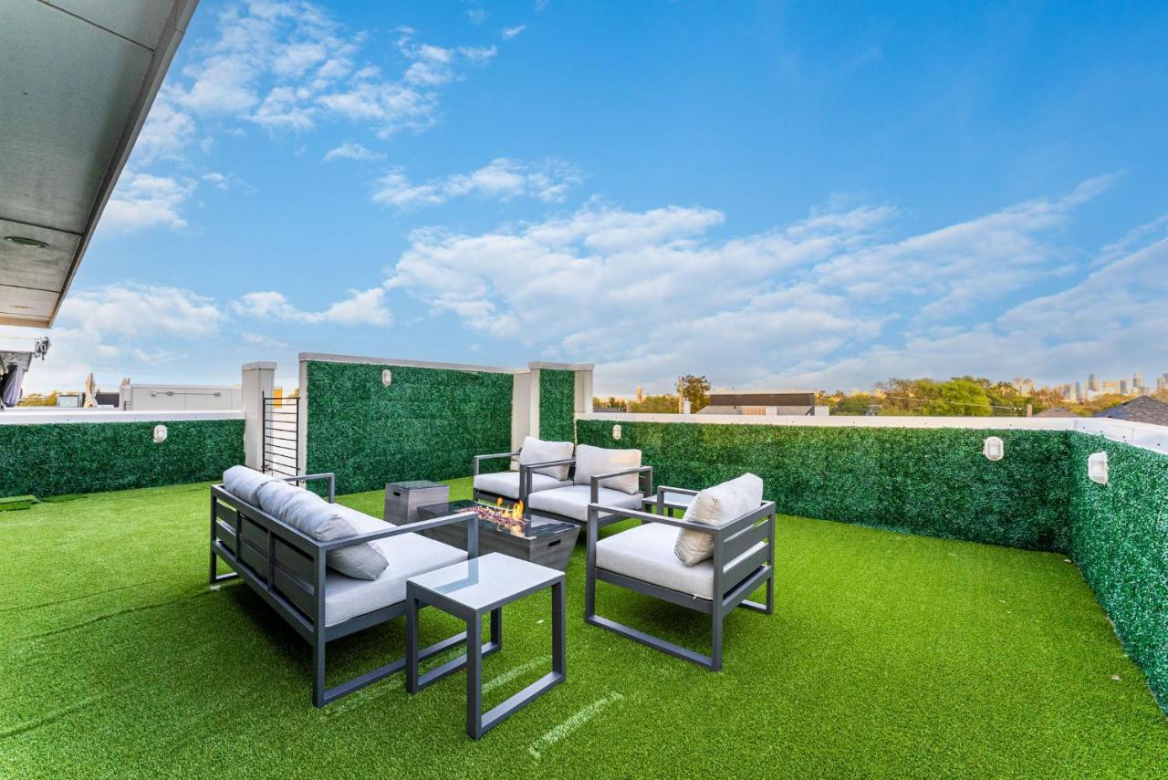 Luxury Home With Rooftop Views Dallas Exterior foto